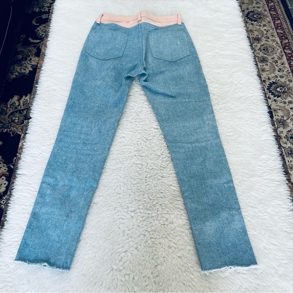 Rag & Bone 2 Tone Stretchy Skinny Jeans size 27 - Picture 8 of 13